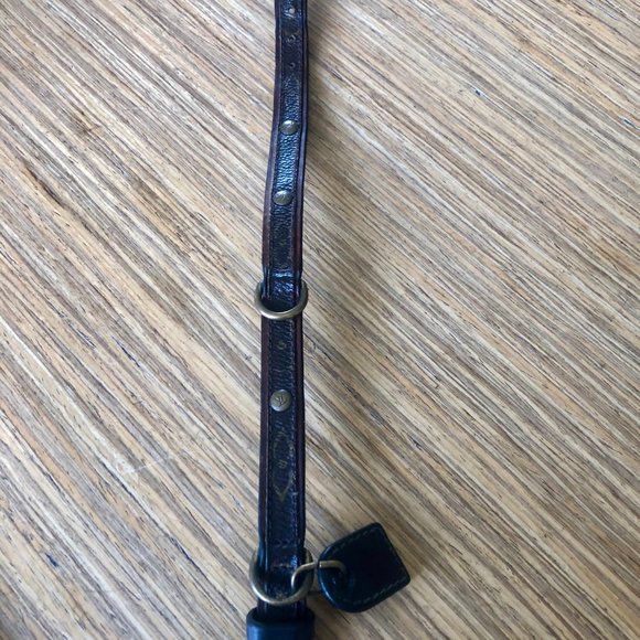 Authentic Louis Vuitton Dog Head Collar with Matching Leash - Small dogs - Picture 10 of 15